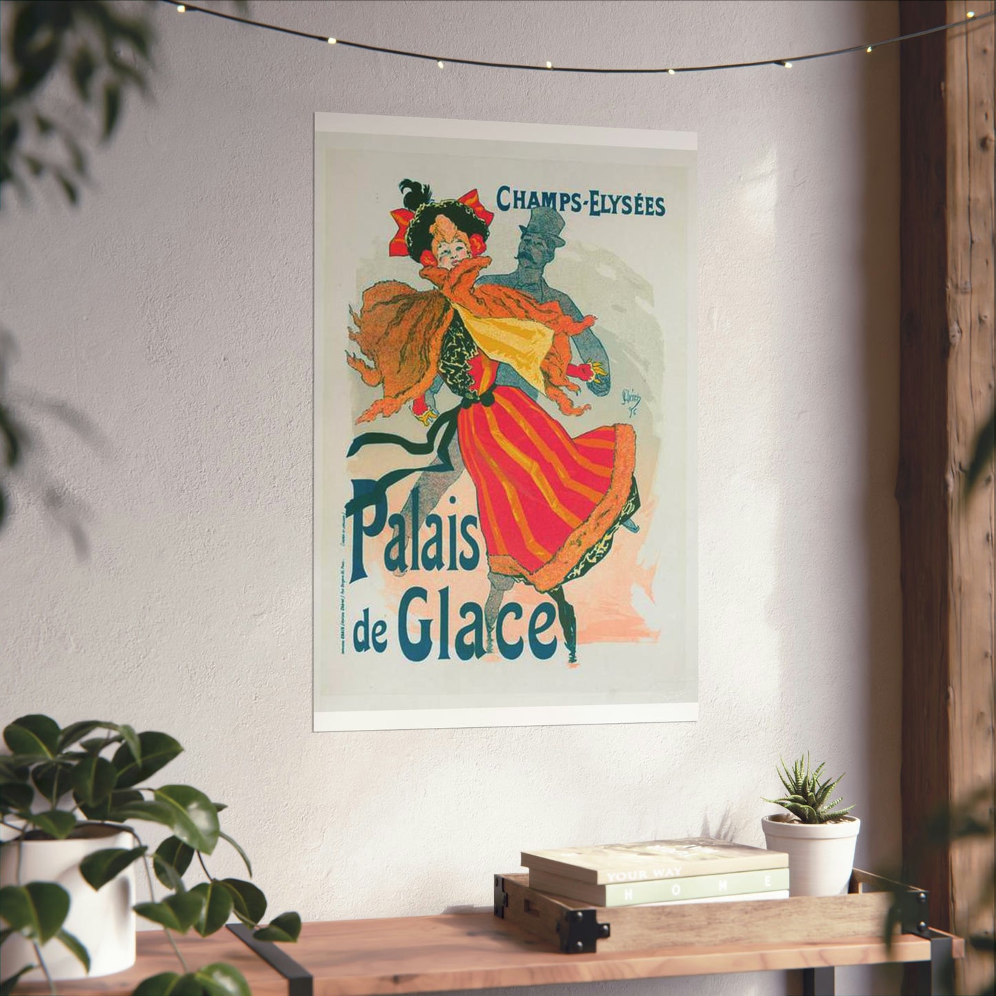 Nouvelle affiche pour le "Palais de Glace". High Quality Matte Wall Art Poster for Home, Office, Classroom
