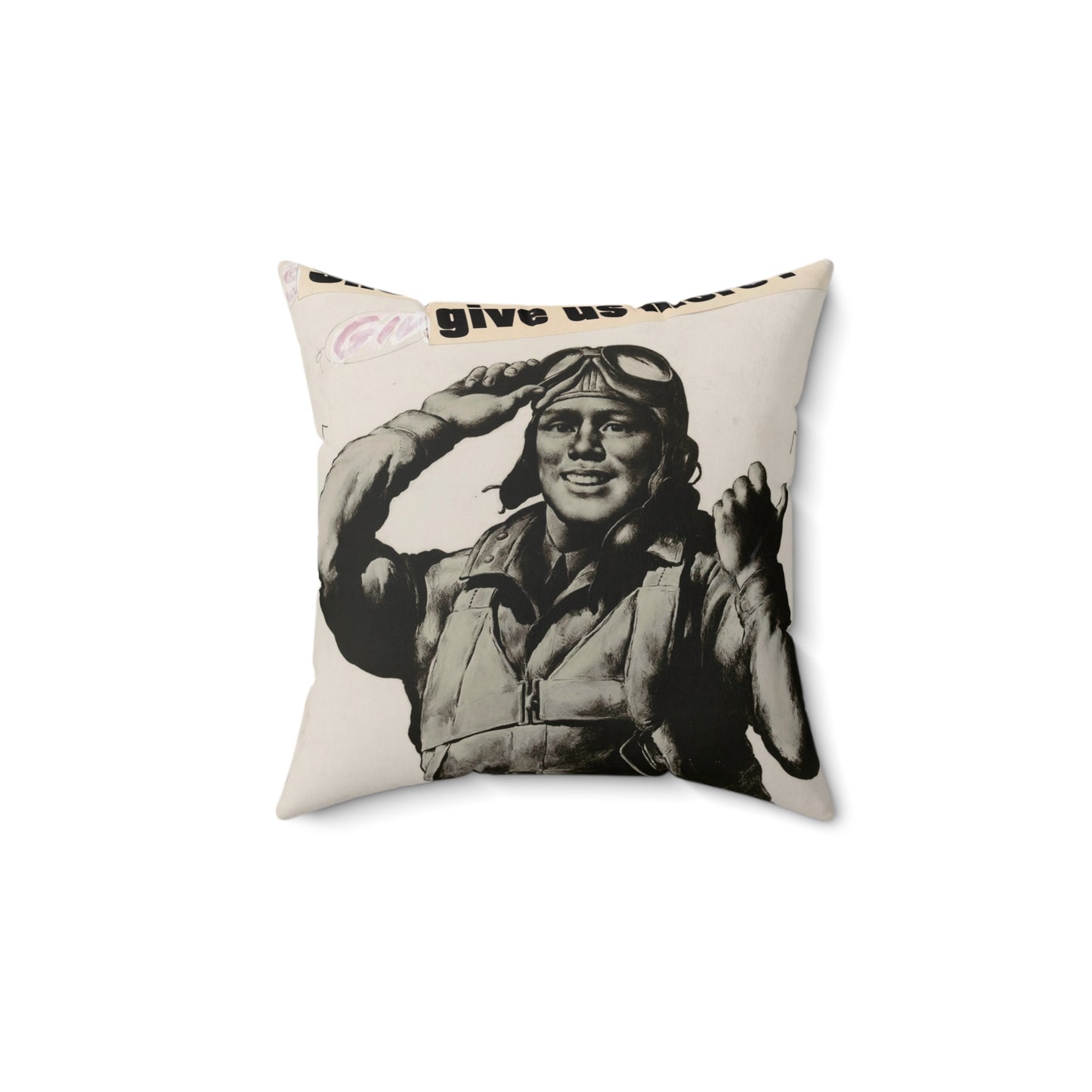 She's a swell plane - give us more!  MORE PRODUCTION [Riggs] Decorative Accent Square Pillow