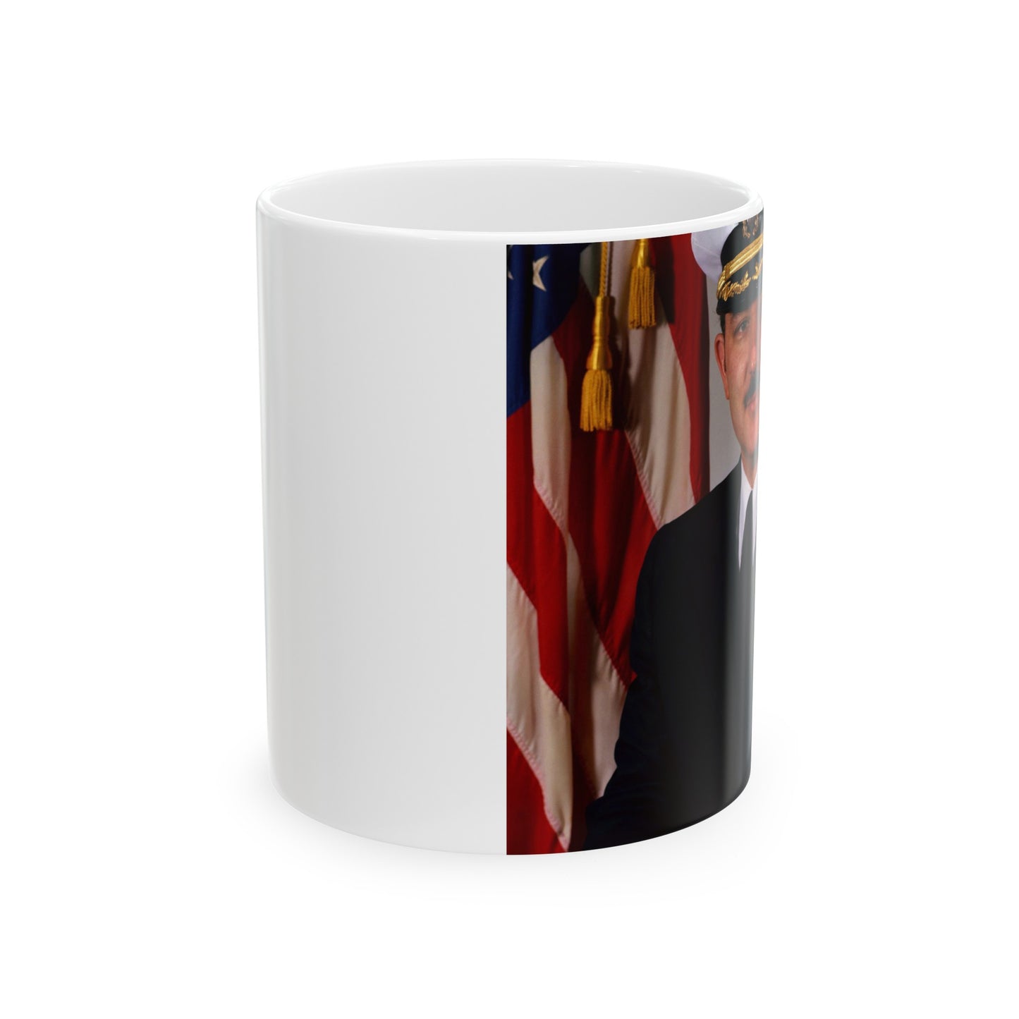 Commander Joel M. Greenberg, USN (covered) Beautiful Novelty Ceramic Coffee Mug 11oz