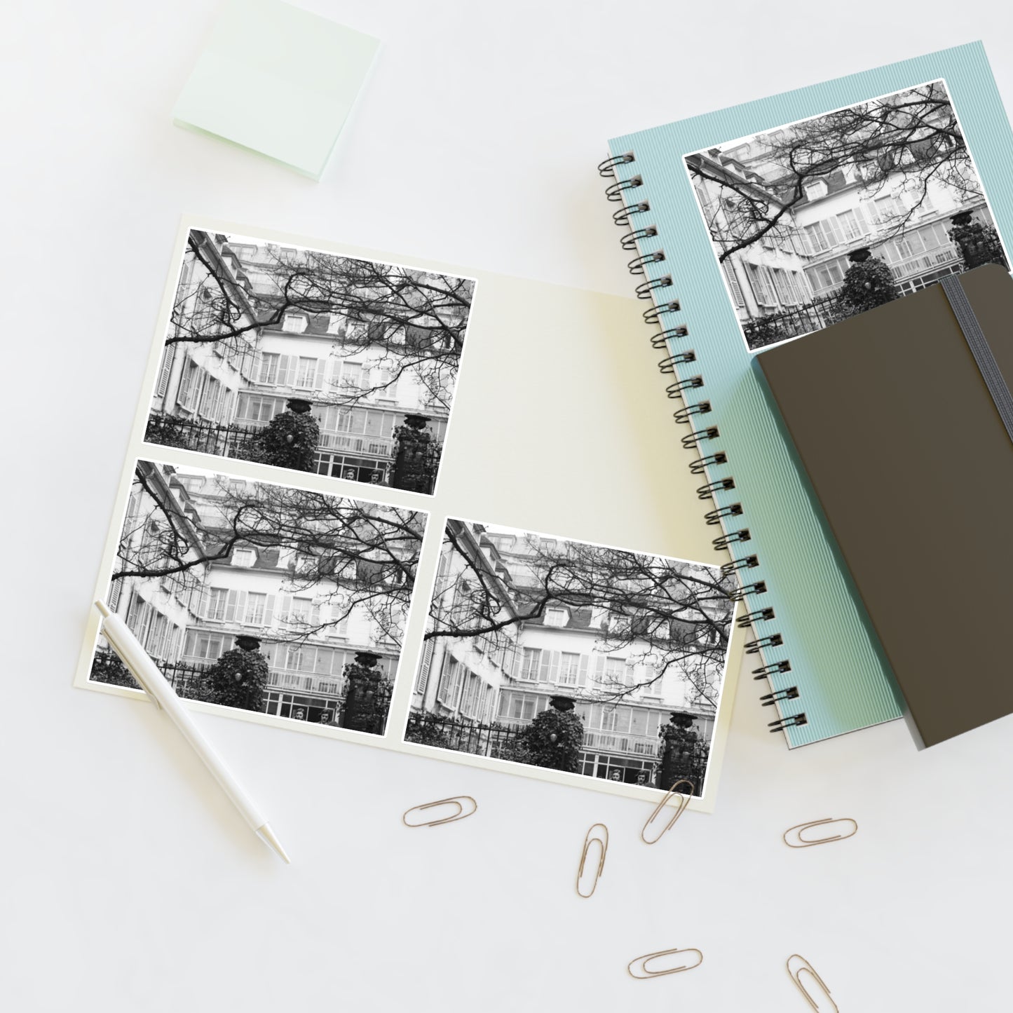 [Reid Hall-Paris Resident Club for American Women Students] Laminated UV Protective Vinyl Stickers