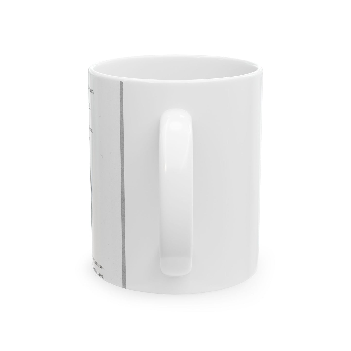 sigill (Dalarnas Landskapssigill från 1520-talet) Beautiful Novelty Ceramic Coffee Mug 11oz