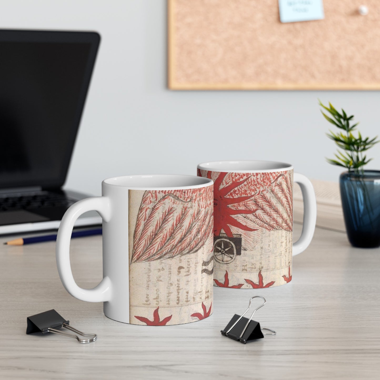 Sun from BL Sloane 1171, f. 100v Beautiful Novelty Ceramic Coffee Mug 11oz