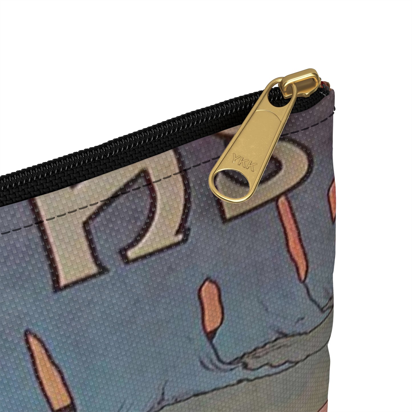 Cycles Griffiths affiche Henri Thiriet 1898 Large Organizer Pouch with Black Zipper