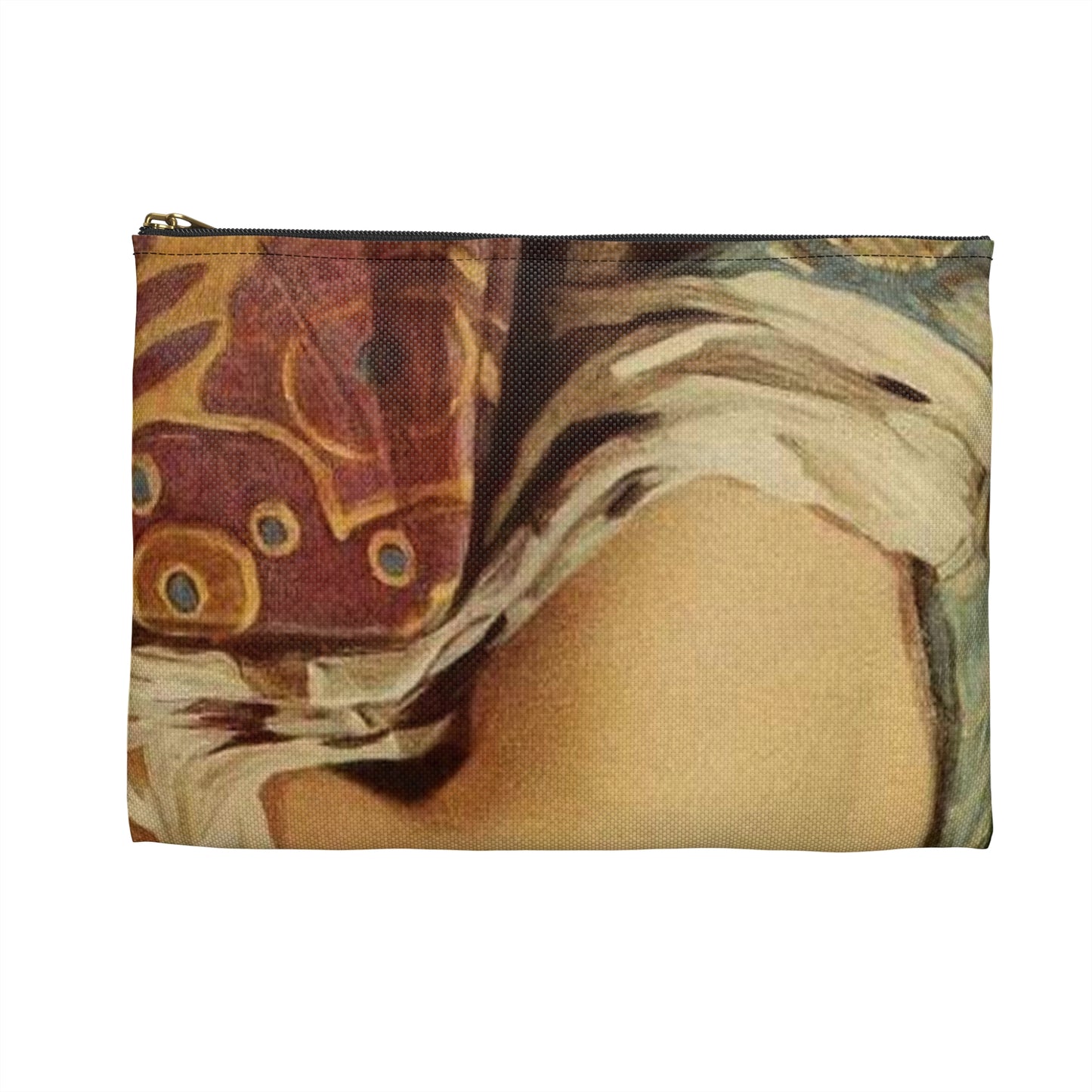 Ruth Stonehouse painted by Benjamin Eggleston, 1922 Large Organizer Pouch with Black Zipper