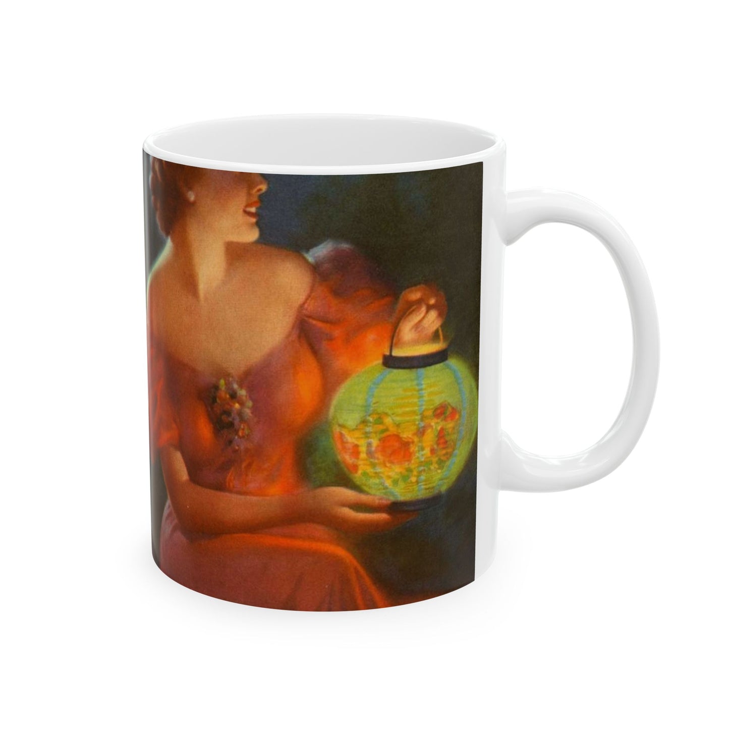 Lantern Glow by Edward Mason Eggleston Beautiful Novelty Ceramic Coffee Mug 11oz