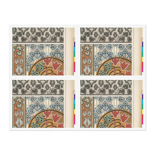 Cyclamen, E. Hervegh. Eugene Grasset, compiler Laminated UV Protective Vinyl Stickers