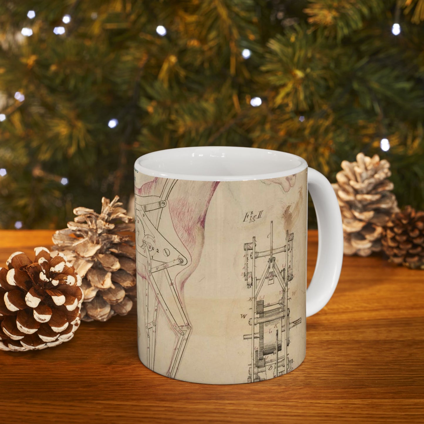 Patent drawing - Drawing of Toy Horse Public domain  image Beautiful Novelty Ceramic Coffee Mug 11oz