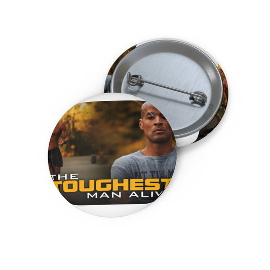 The Toughest Man Alive - The toughest man alive poster Pin Buttons with Crisp Design