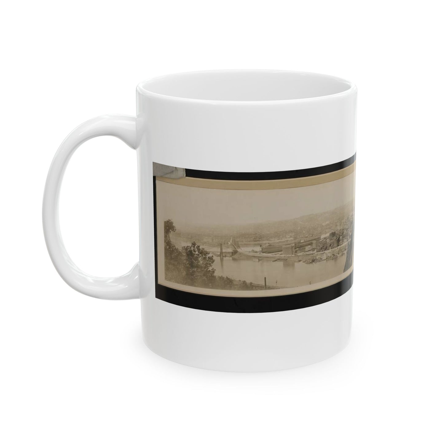 View of Pittsburgh from Mt. Washington Beautiful Novelty Ceramic Coffee Mug 11oz