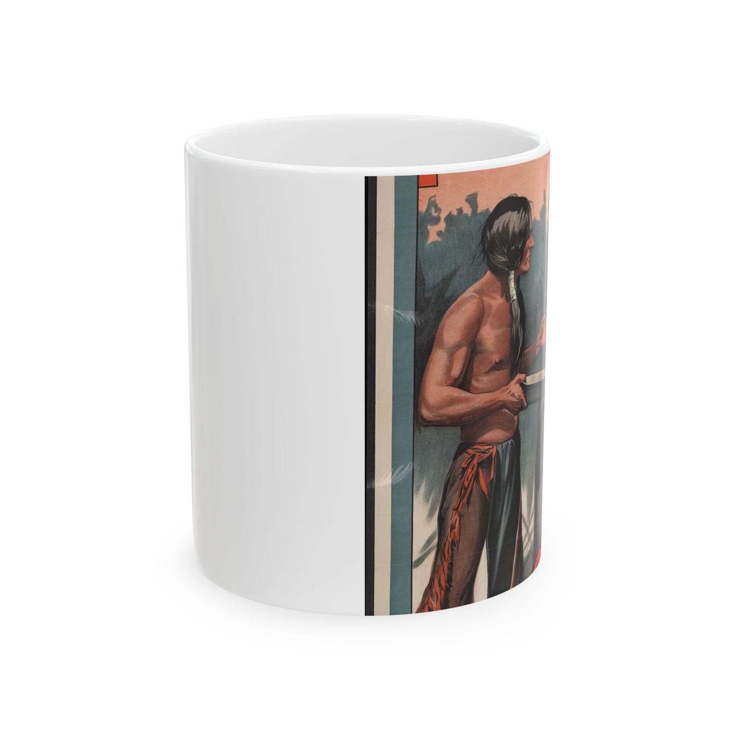 The way of the redman Blood of his fathers. Beautiful Novelty Ceramic Coffee Mug 11oz