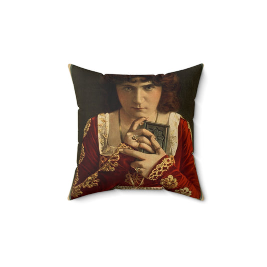 Blanche Walsh, American vaudeville and popular entertainment 1870 1920 Decorative Accent Square Pillow