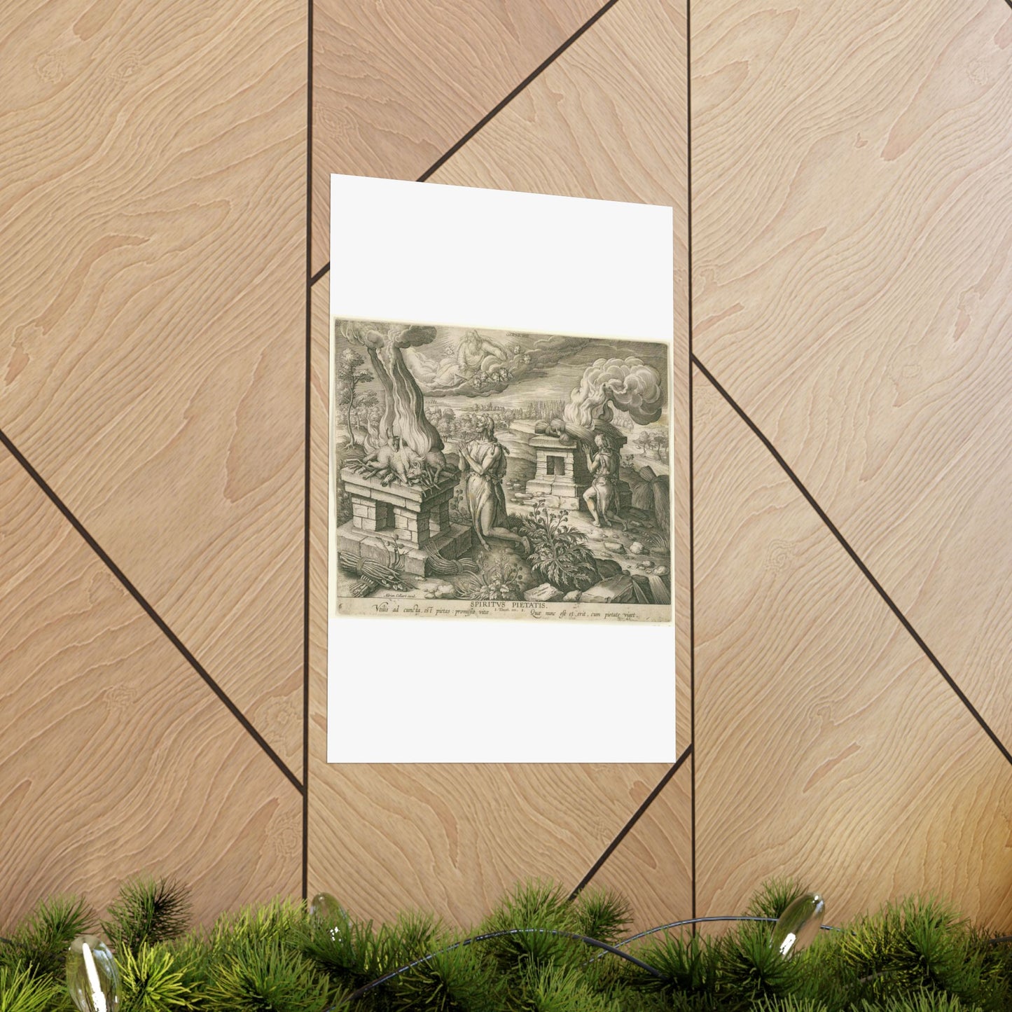 Offer van Abel: de gave van godsdienstigheid High Quality Matte Wall Art Poster for Home, Office, Classroom