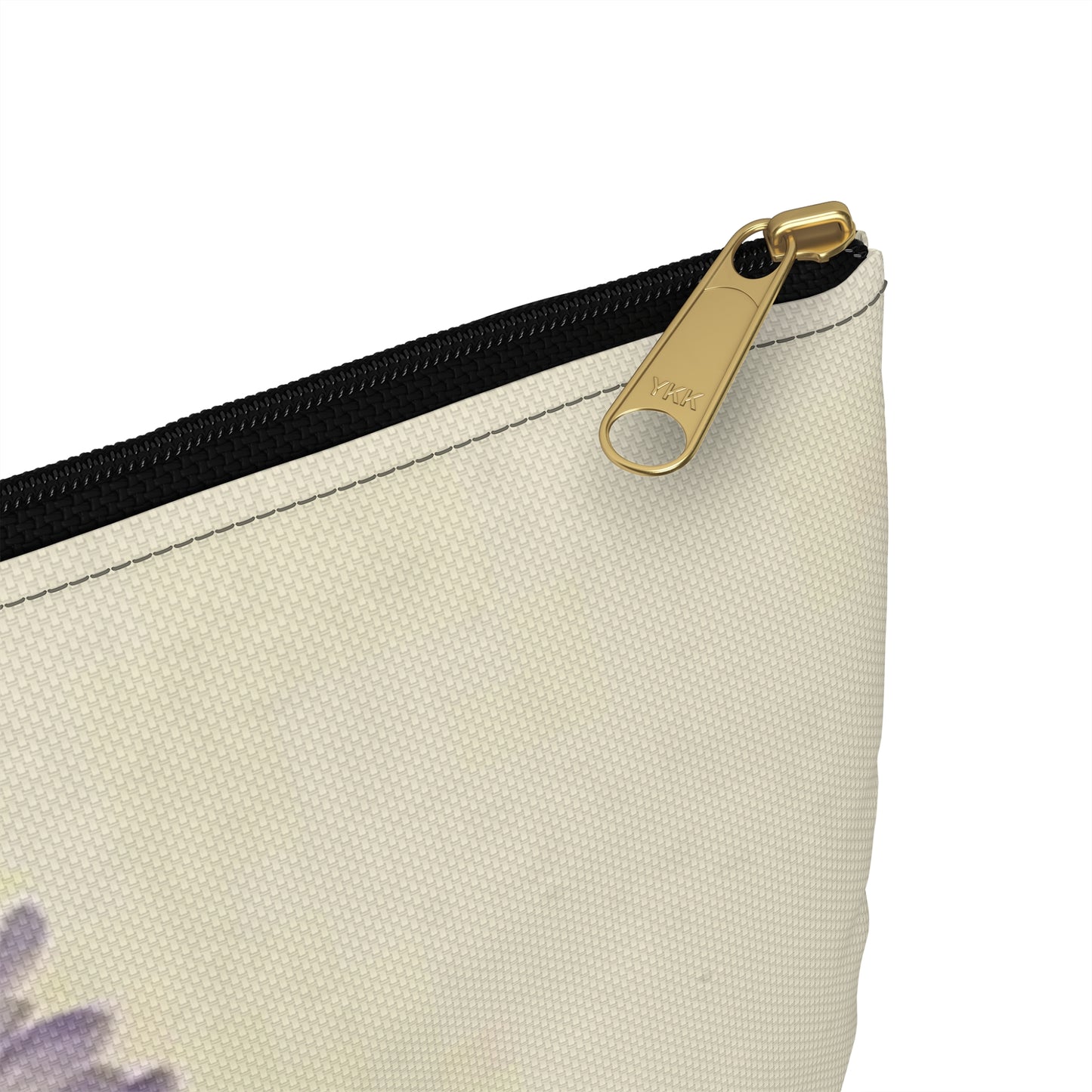 Scabiosa by Lydia Penrose Large Organizer Pouch with Black Zipper