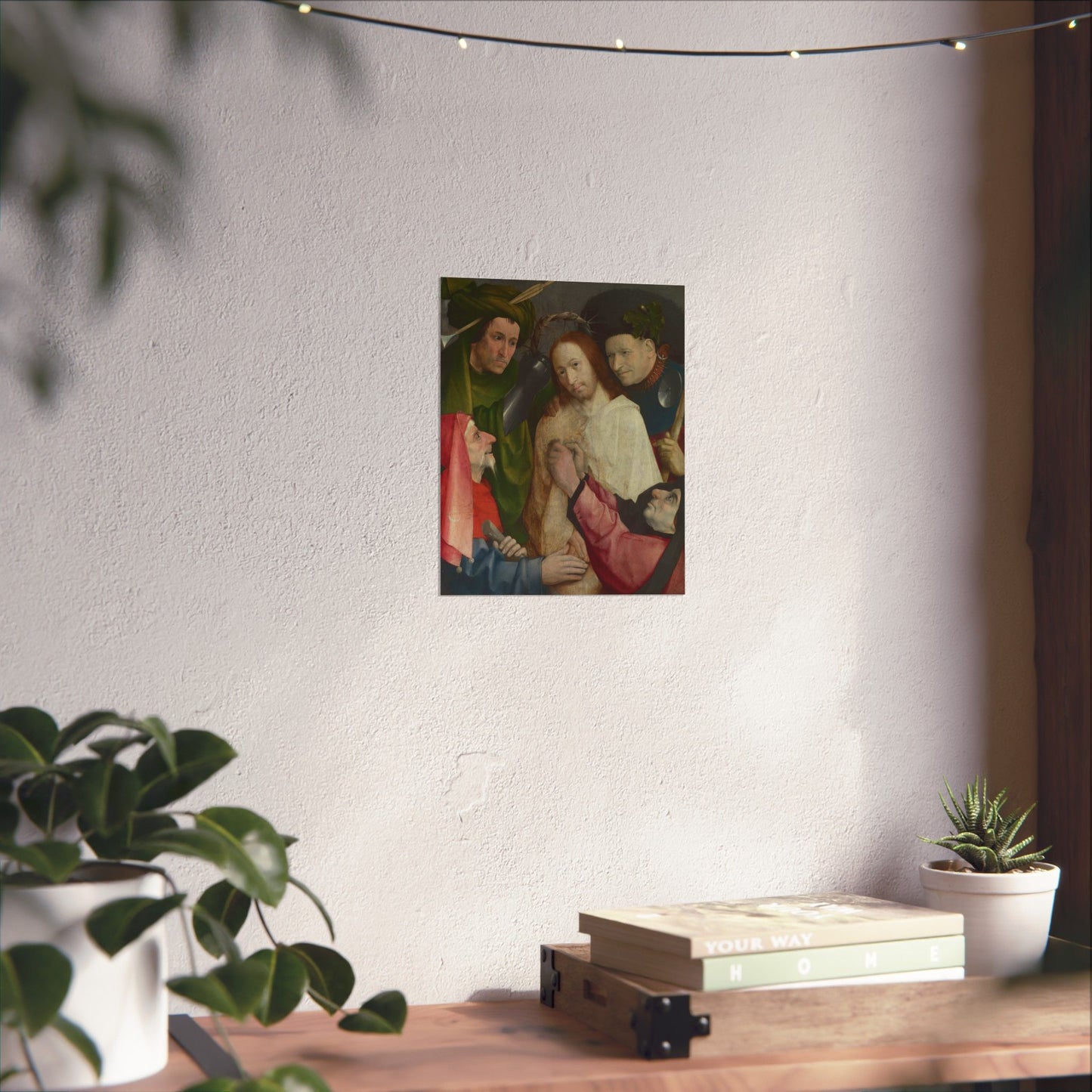 Hieronymus Bosch - Christ Mocked (The Crowning with Thorns) - Google Art Project High Quality Matte Wall Art Poster for Home, Office, Classroom