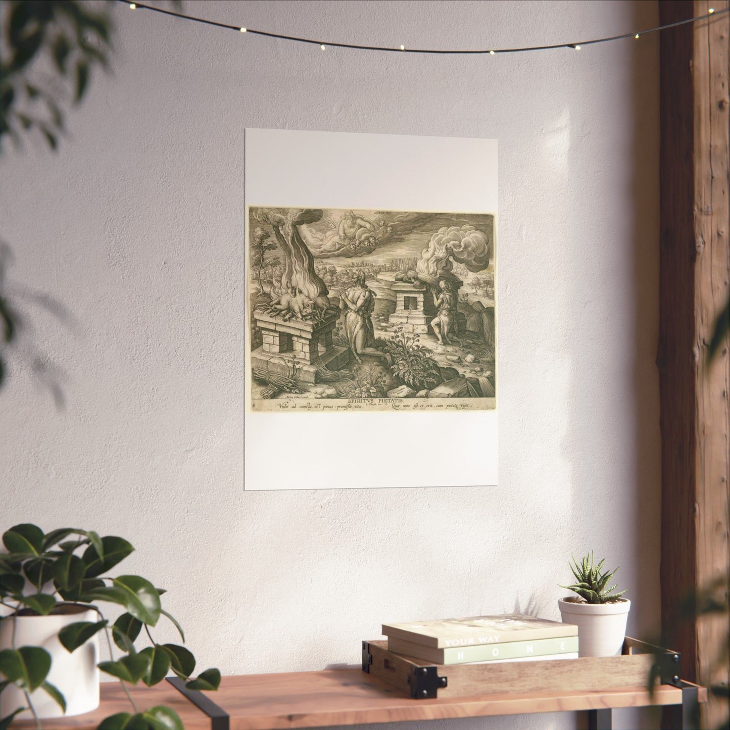 Offer van Abel: de gave van godsdienstigheid High Quality Matte Wall Art Poster for Home, Office, Classroom