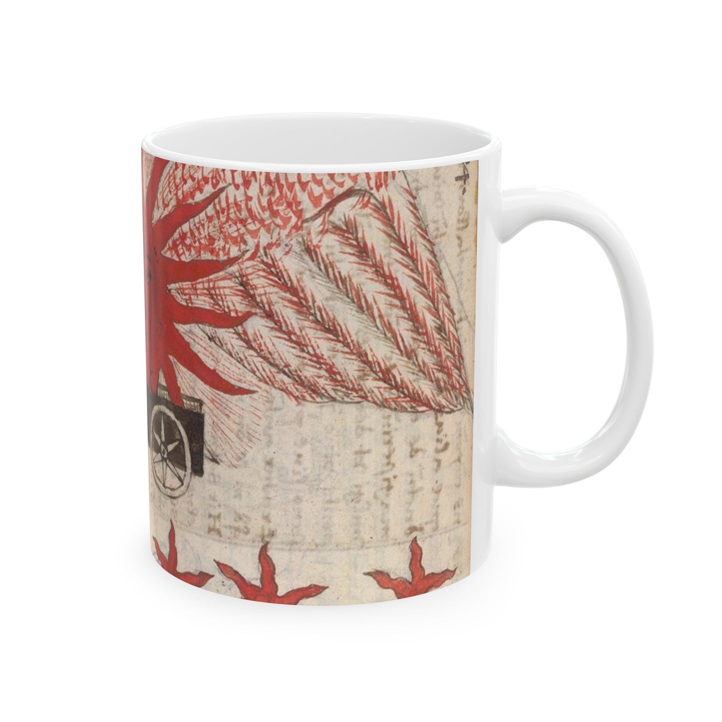 Sun from BL Sloane 1171, f. 100v Beautiful Novelty Ceramic Coffee Mug 11oz
