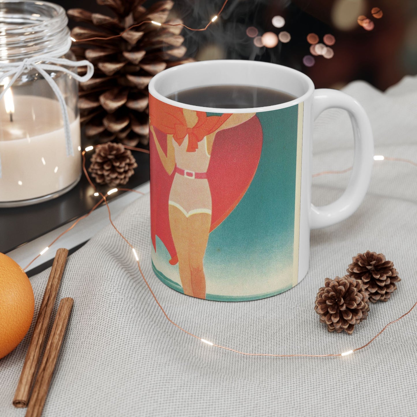 Jupp Wiertz - Zoppot, das Weltbad an der Ostsee Beautiful Novelty Ceramic Coffee Mug 11oz