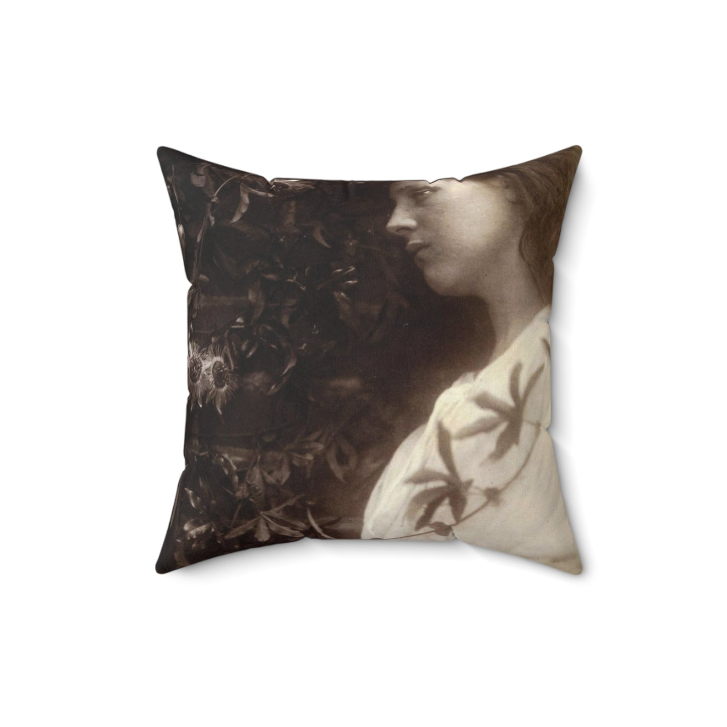 Maud, by Julia Margaret Cameron Decorative Accent Square Pillow