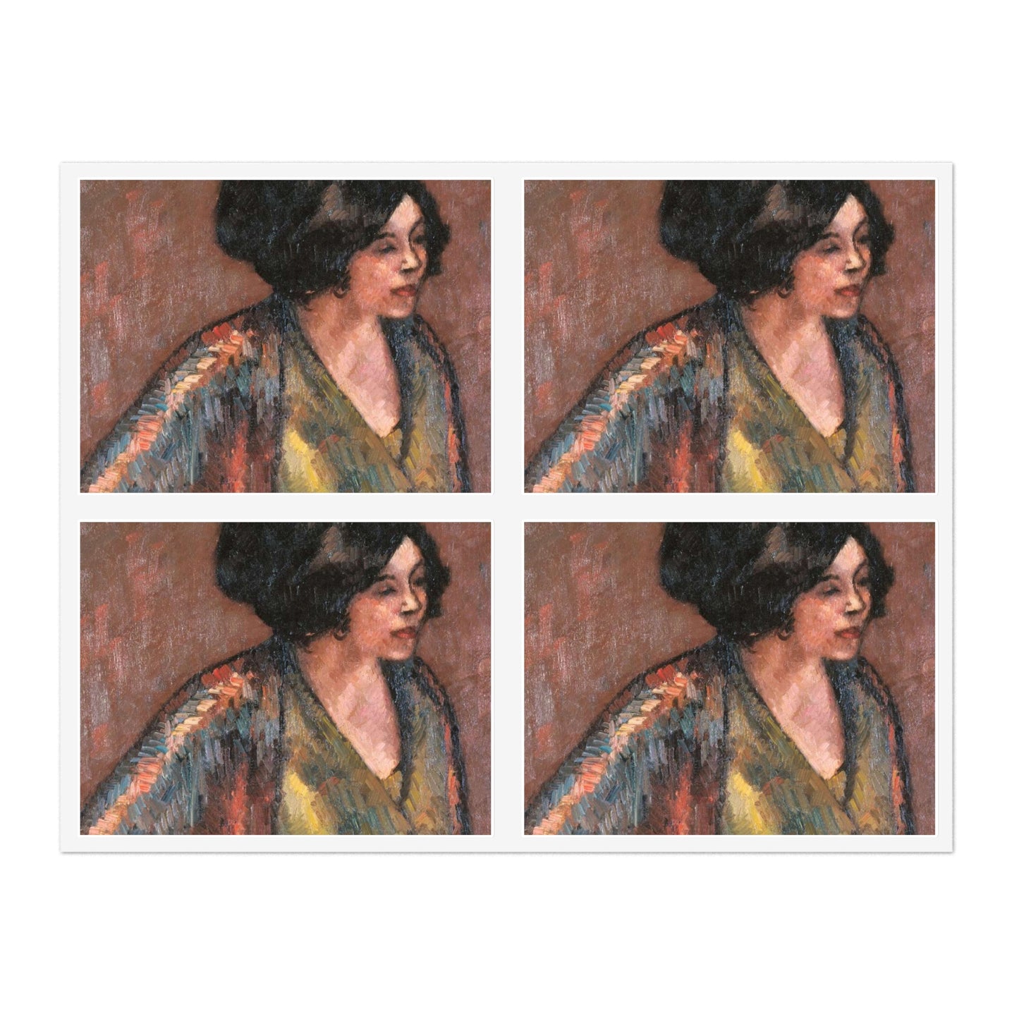 Isidre Nonell - Flores - Google Art Project Laminated UV Protective Vinyl Stickers