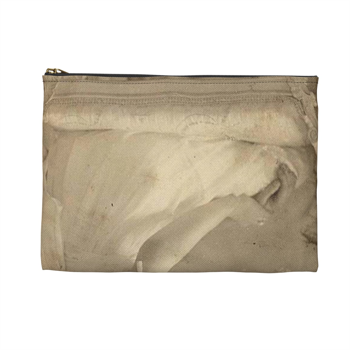 Tatyana Nikolaevna 1914 - Public domain portrait print Large Organizer Pouch with Black Zipper