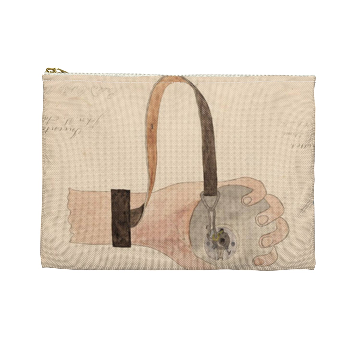 Patent drawing - Drawing of Improved Hand Grenade Public domain  image Large Organizer Pouch with Black Zipper