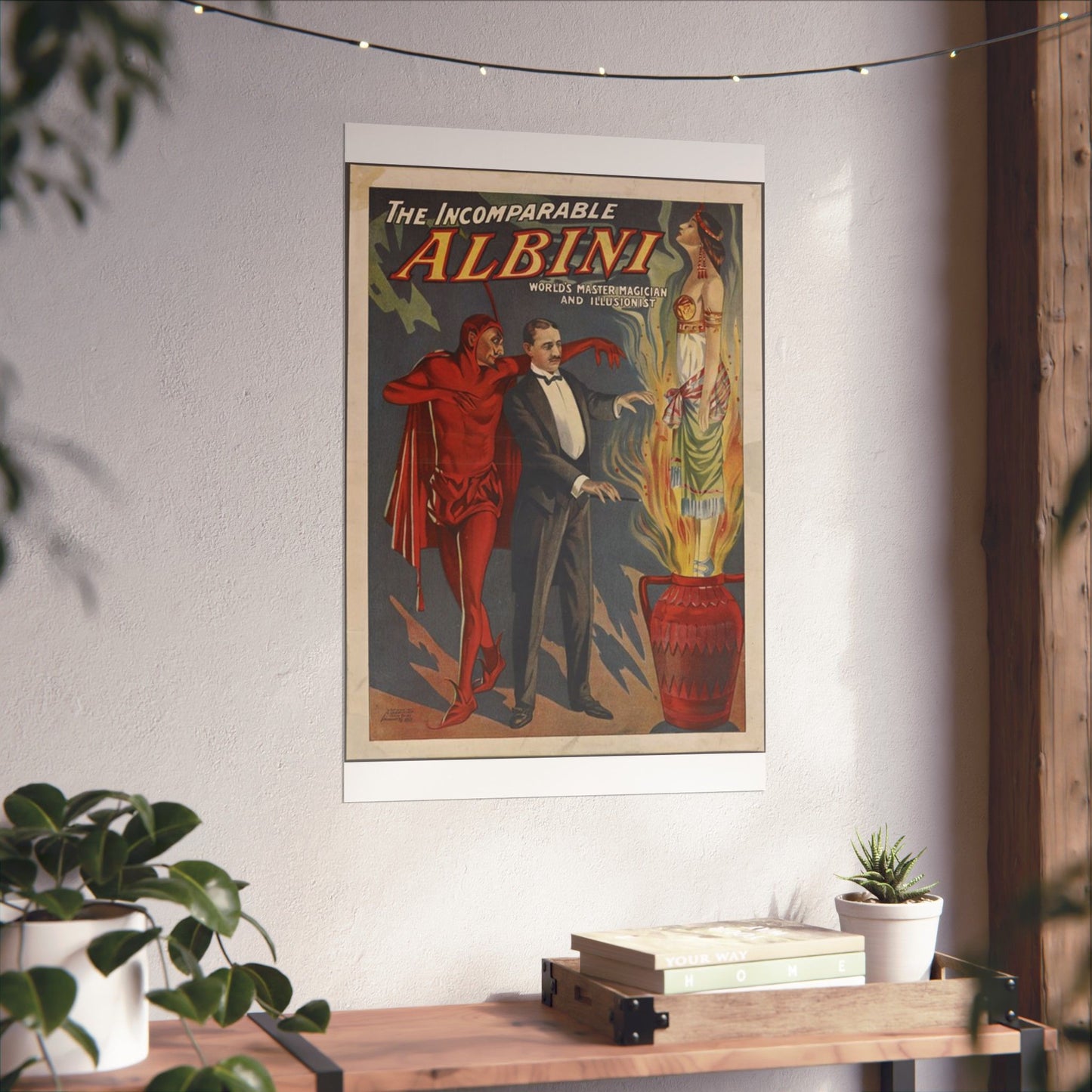 TheIncomperable Albini Theatrical Poster High Quality Matte Wall Art Poster for Home, Office, Classroom