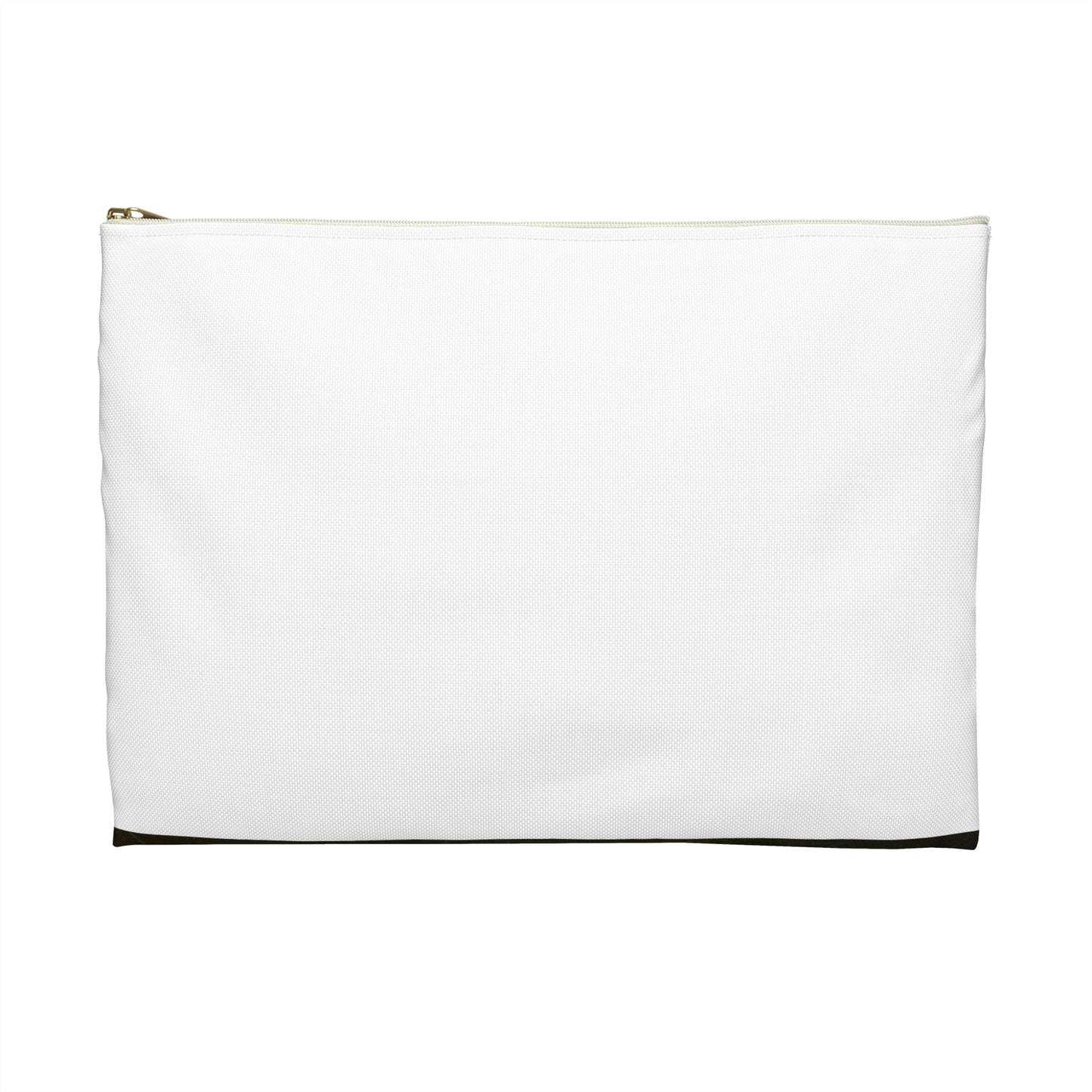 Kirkegata i Hammerfest før ødeleggelsene under andre verdenskrig. Blikket er rettet oppover bakken, mot kirka. En person kryssen veien. Large Organizer Pouch with Black Zipper