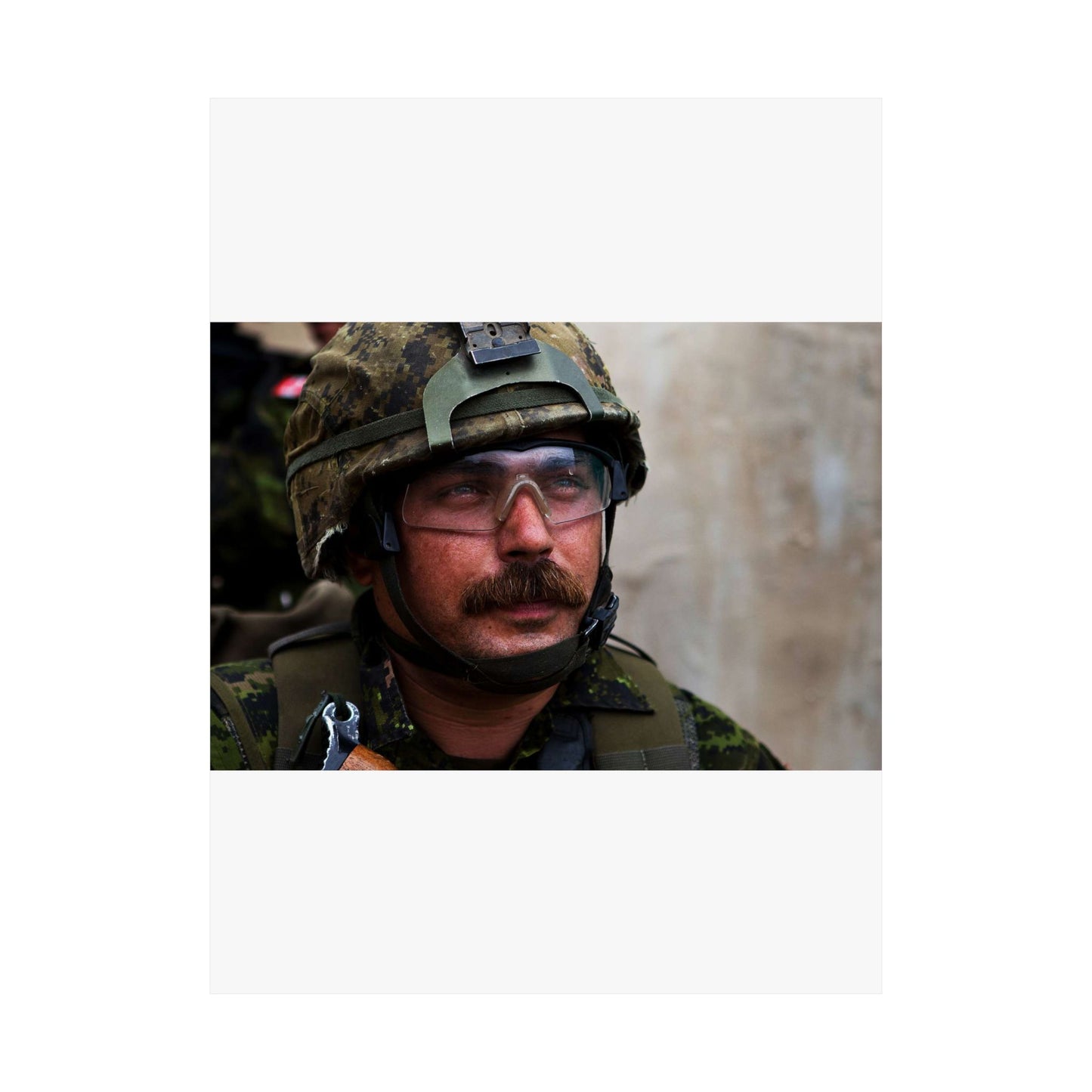 Cpl. Dean Disotell, a heavy-machine gunner with Company High Quality Matte Wall Art Poster for Home, Office, Classroom