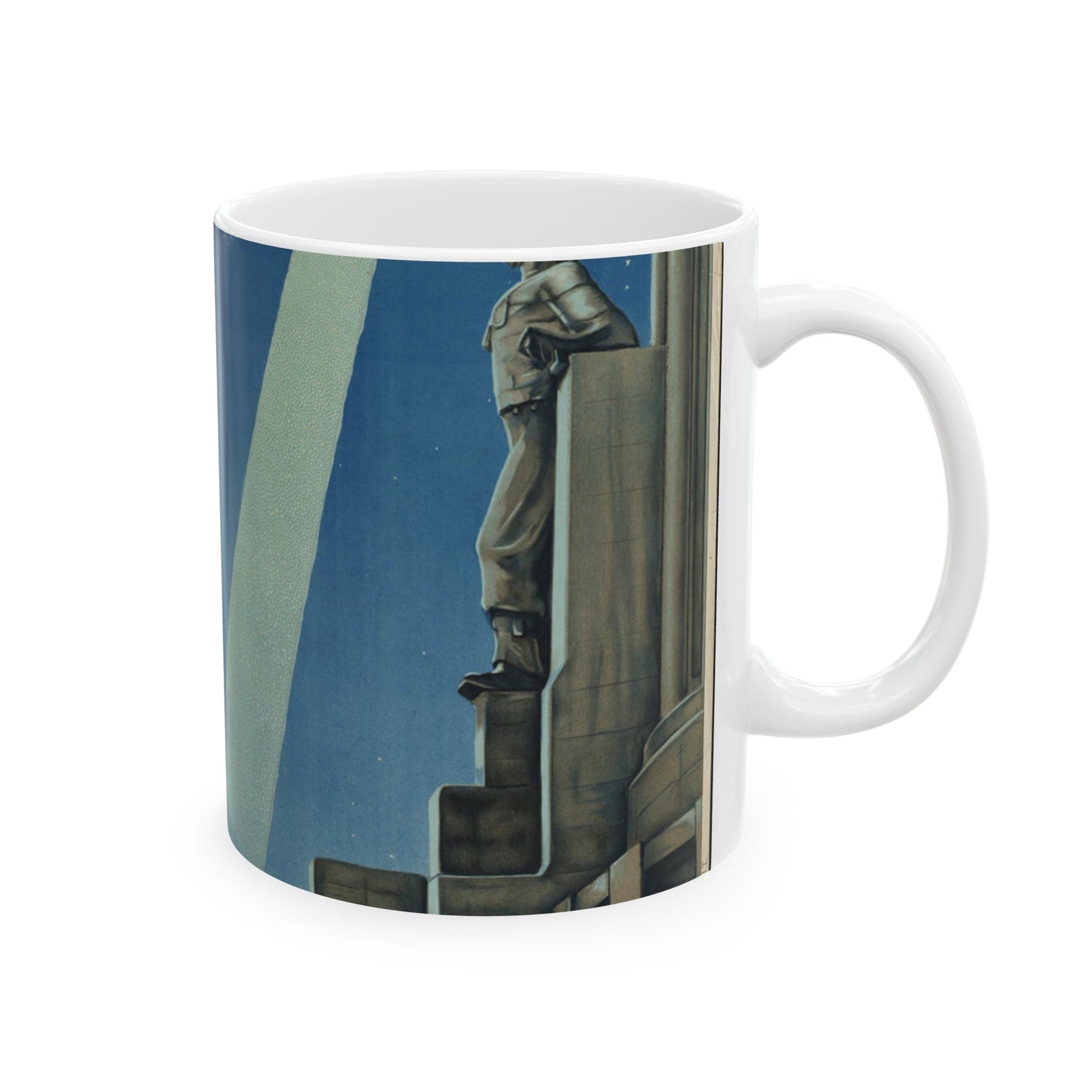 Trieste. Vintage Travel Posters, 1920s-1930s Beautiful Novelty Ceramic Coffee Mug 11oz