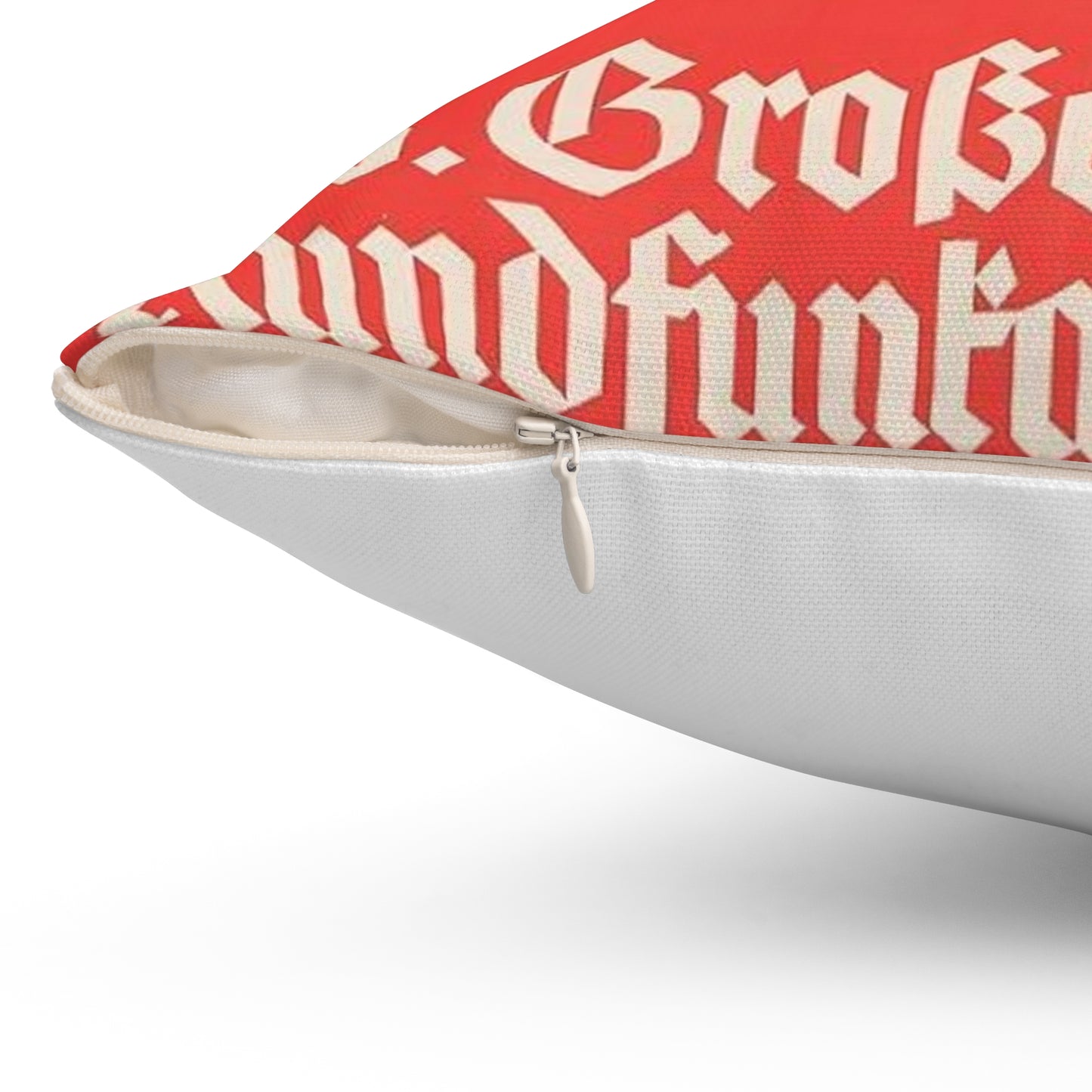 13 Grosse deutsche Rundfunkausstellung und Volkssender, Berlin 1936 / Riemer. Decorative Accent Square Pillow