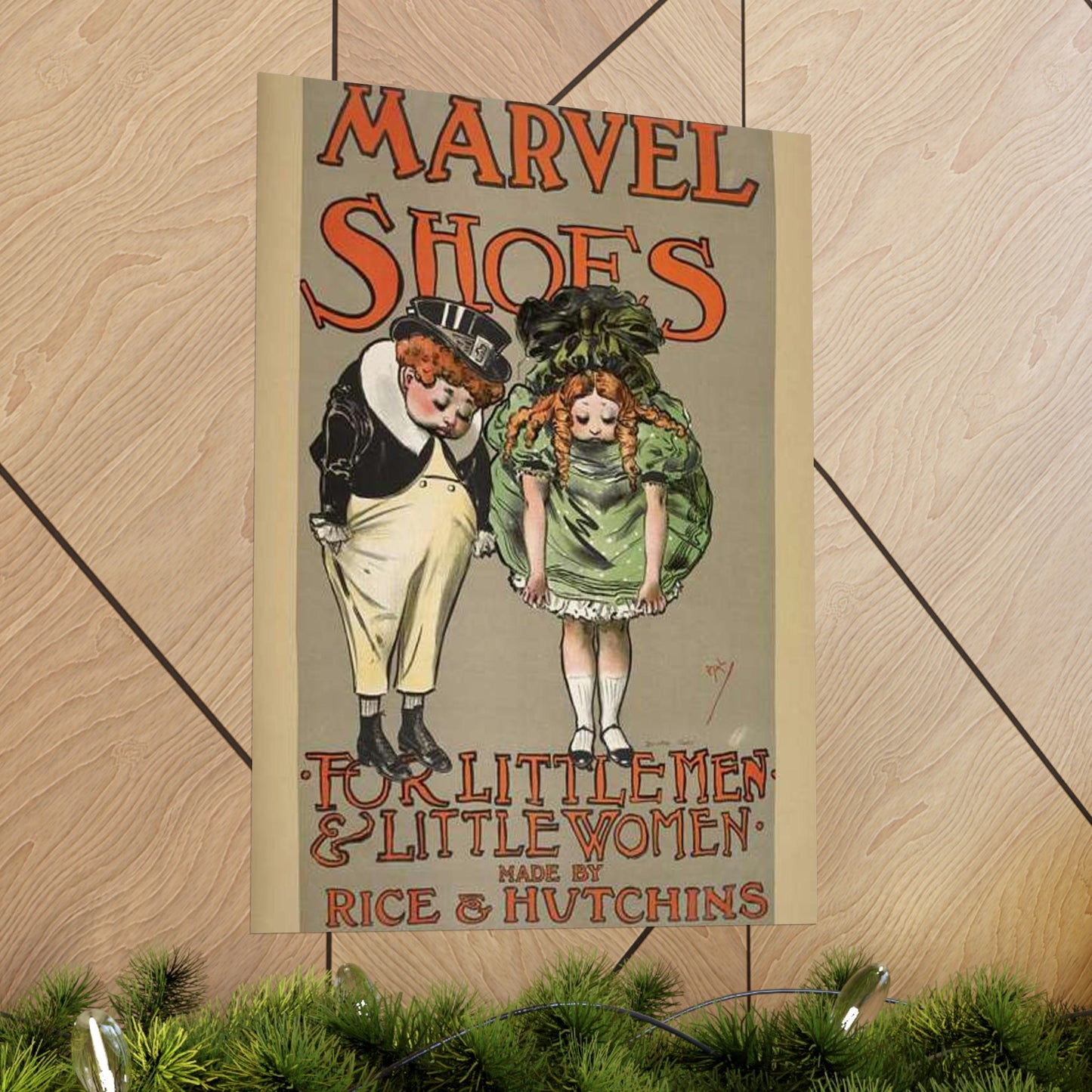 Marvel shoes for little men & little women. High Quality Matte Wall Art Poster for Home, Office, Classroom