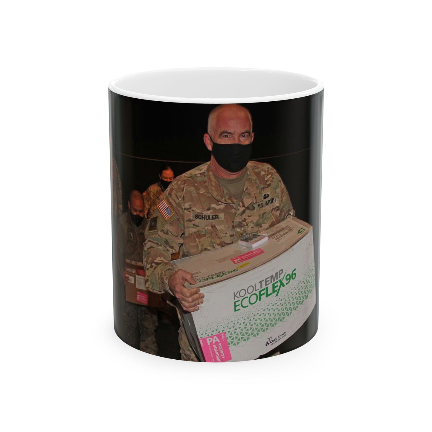 U.S. Army Maj. Darren Schuler of the California National Beautiful Novelty Ceramic Coffee Mug 11oz