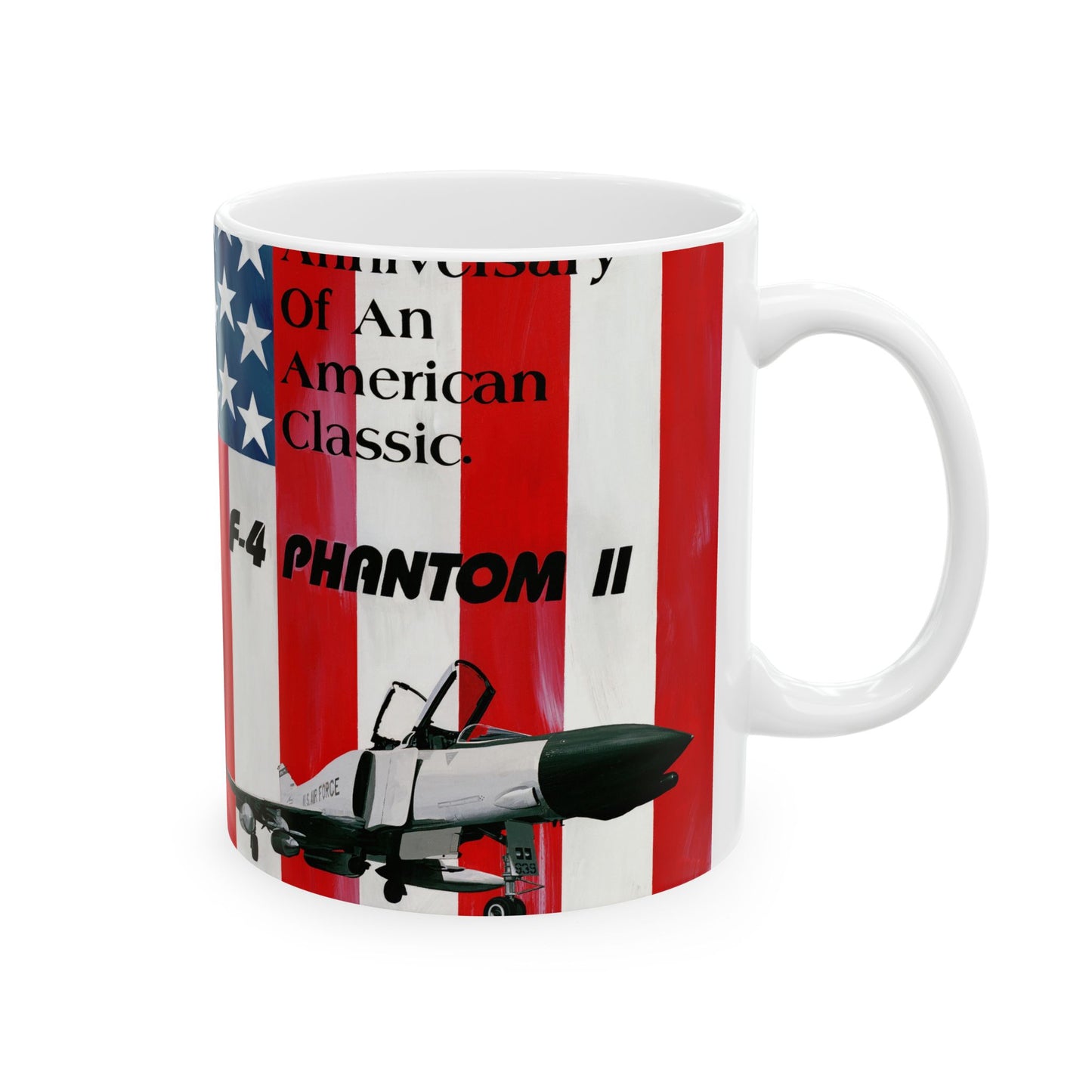 Artwork:  "American Classic".  Artist:  David Zlotky, US Air Force Art Collection Beautiful Novelty Ceramic Coffee Mug 11oz