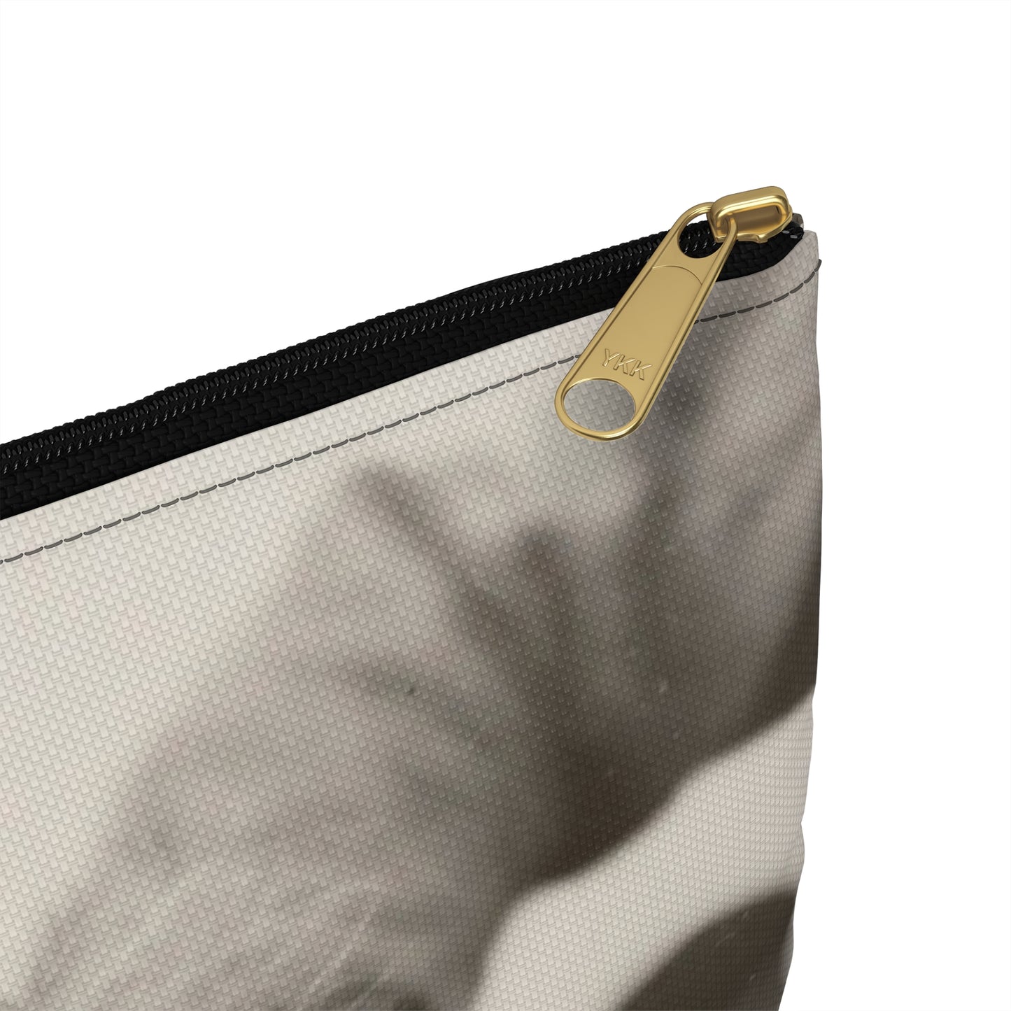 Amelia Earhart Deep Sea Diving off Block Island Large Organizer Pouch with Black Zipper