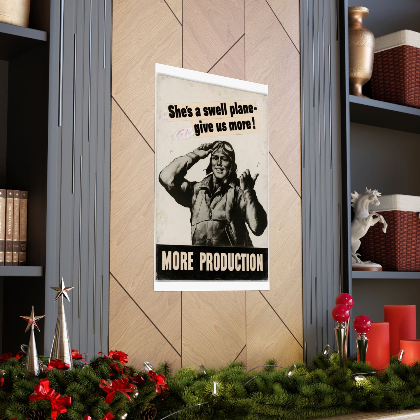 She's a swell plane - give us more!  MORE PRODUCTION [Riggs] High Quality Matte Wall Art Poster for Home, Office, Classroom