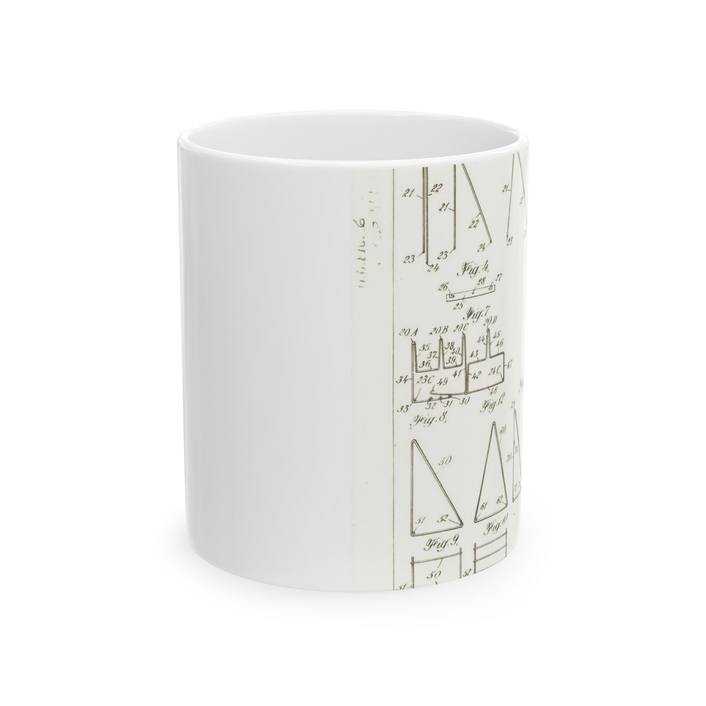 Patent Case File No. 2,298,194, Birdproofing, Inventor- Frederick W. Caldwell. - DPLA - 74c301010ed26c59dcbf62dd3cb26c47 (page 27) Beautiful Novelty Ceramic Coffee Mug 11oz