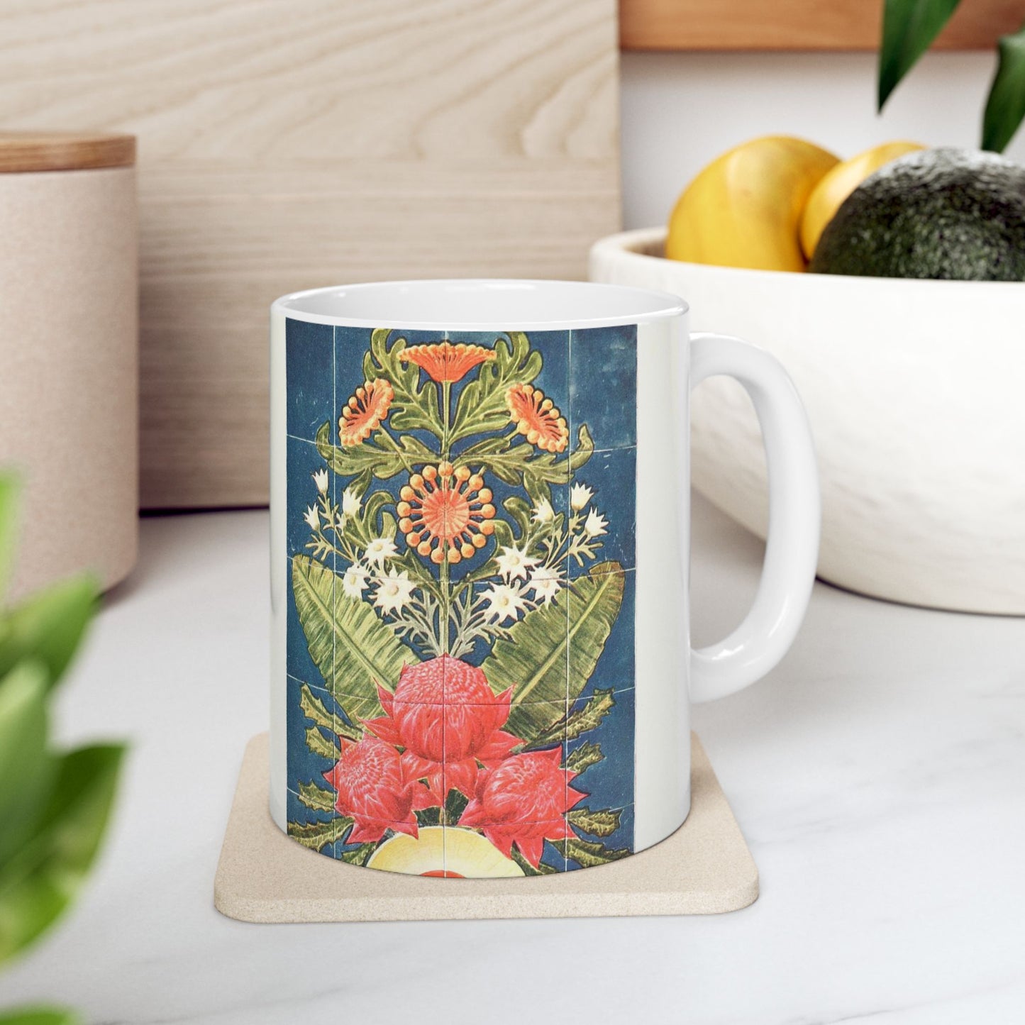 The Australian flora in applied art BHL7371611 Beautiful Novelty Ceramic Coffee Mug 11oz