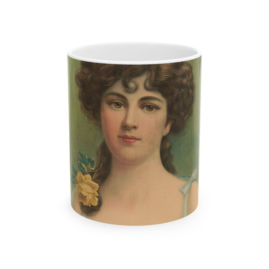 Hazel eyes - Print, Library of Congress collection Beautiful Novelty Ceramic Coffee Mug 11oz