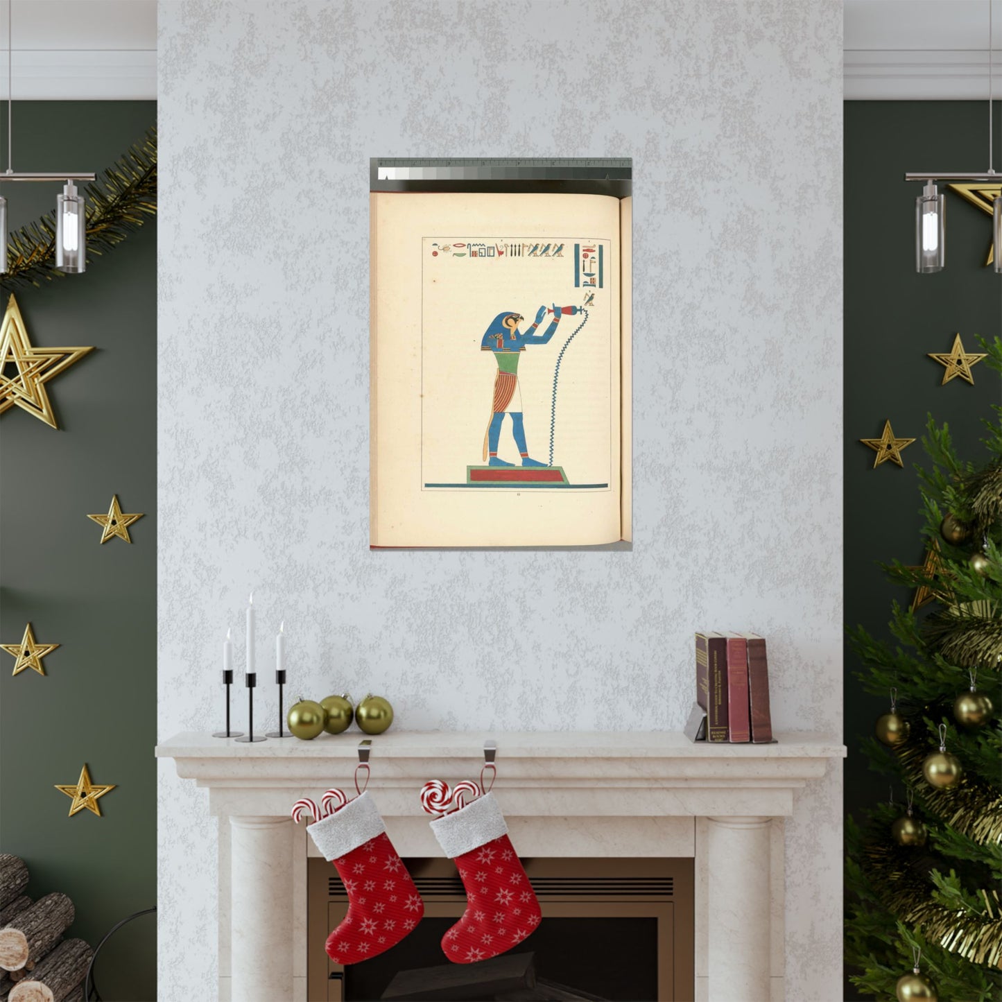 Thoth Trismégiste, le premier Hermès, Hermès Trismégiste. High Quality Matte Wall Art Poster for Home, Office, Classroom