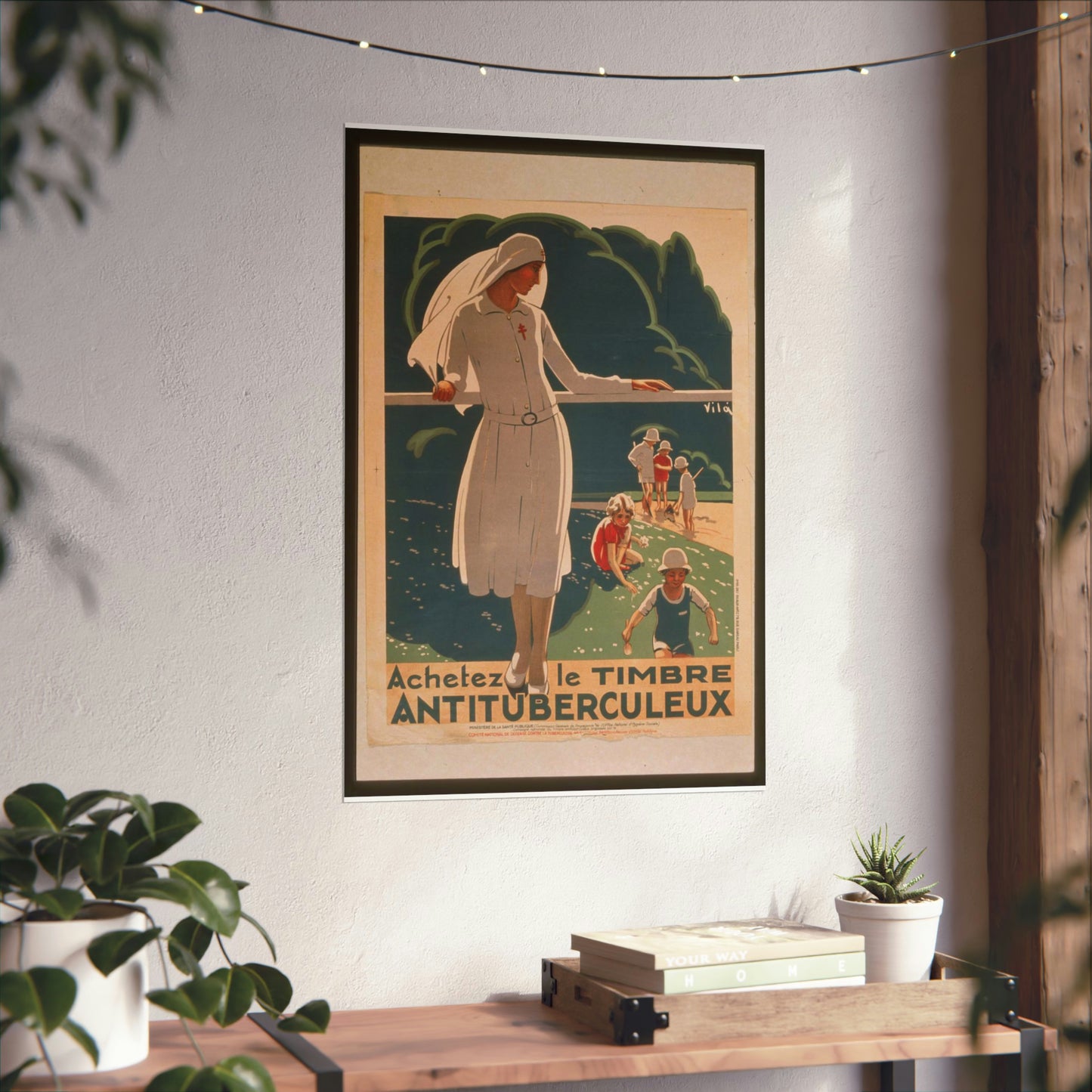 Achetez le timbre antituberculeux High Quality Matte Wall Art Poster for Home, Office, Classroom