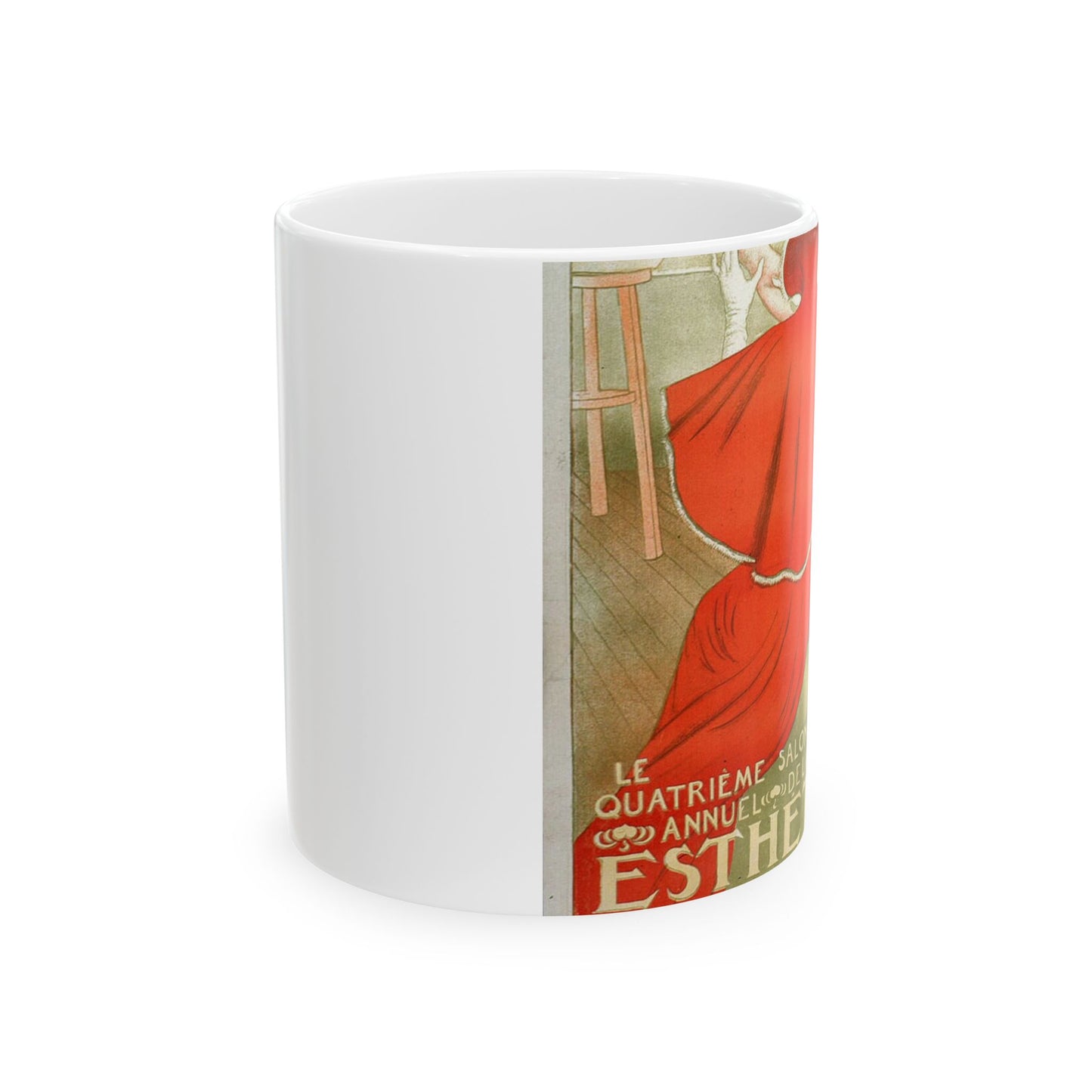 Le quatrième salon annuel de la Libre Esthétique Beautiful Novelty Ceramic Coffee Mug 11oz