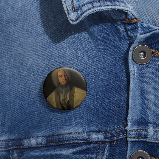 Ph. Engelhard - Portret van Arnold Schuil van Walhorn jr. - 1000997 - Bonnefanten Museum Pin Buttons with Crisp Design