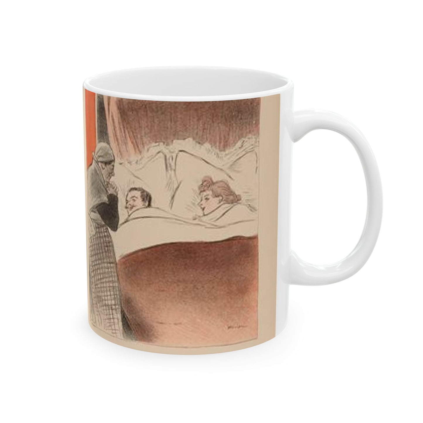 Steinlen - je-l-ai-promis-a-gertrude Beautiful Novelty Ceramic Coffee Mug 11oz