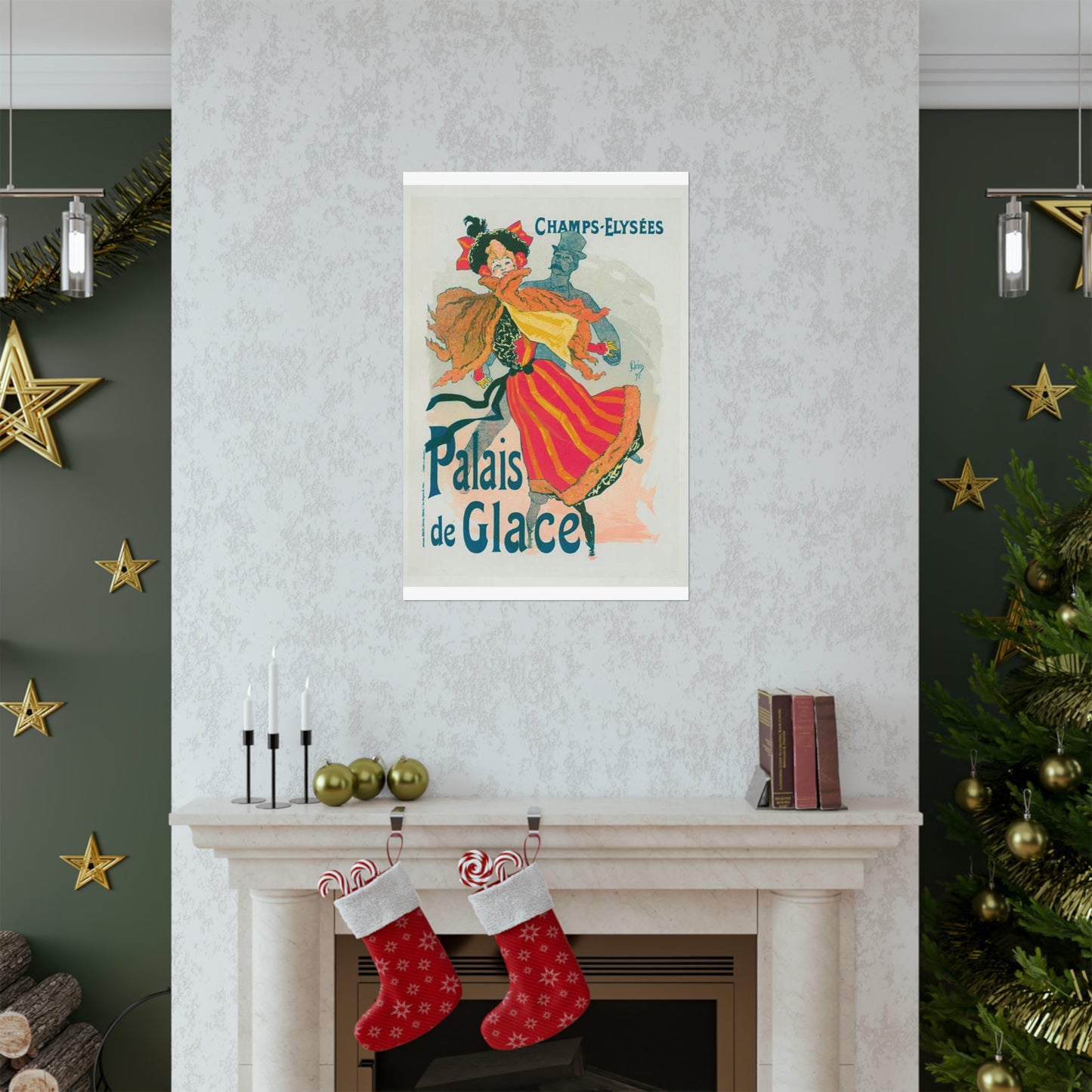 Nouvelle affiche pour le "Palais de Glace". High Quality Matte Wall Art Poster for Home, Office, Classroom