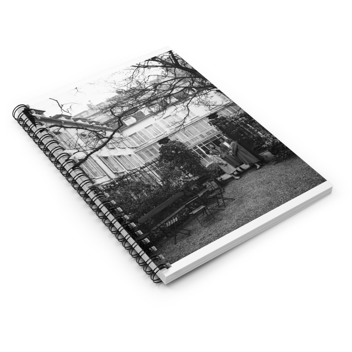 [Reid Hall-Paris Resident Club for American Women Students] Spiral Bound Ruled Notebook with Printed Cover