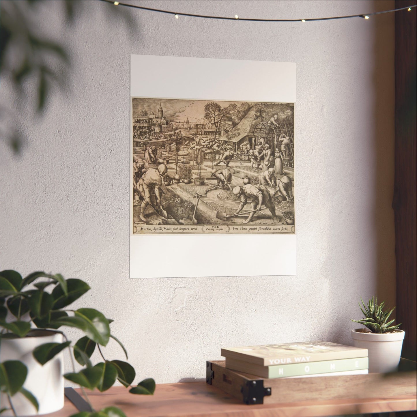 Pieter van der Heyden - Spring (Ver) from The Seasons High Quality Matte Wall Art Poster for Home, Office, Classroom