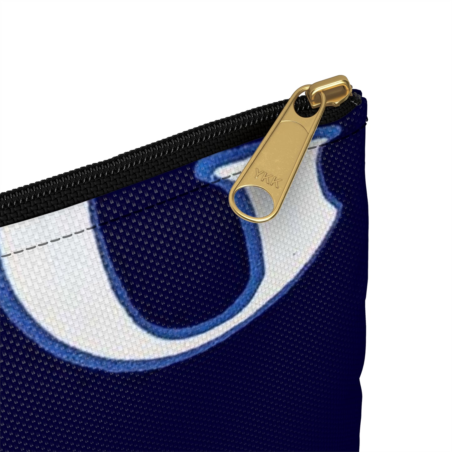 Advertisement Poster: 118aeg - Art Deco public domain image Large Organizer Pouch with Black Zipper