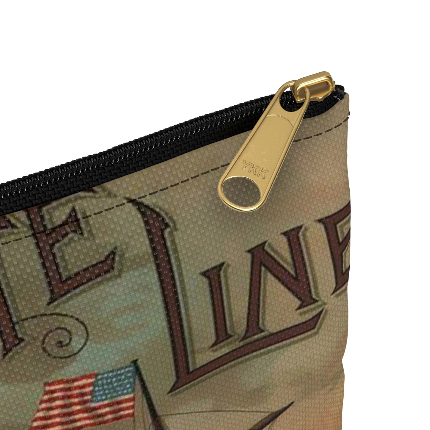 State Line--For Glasgow, Belfast, Dublin, Londonderry & Liverpool--Austin Baldwin & Co., genl. agents Large Organizer Pouch with Black Zipper