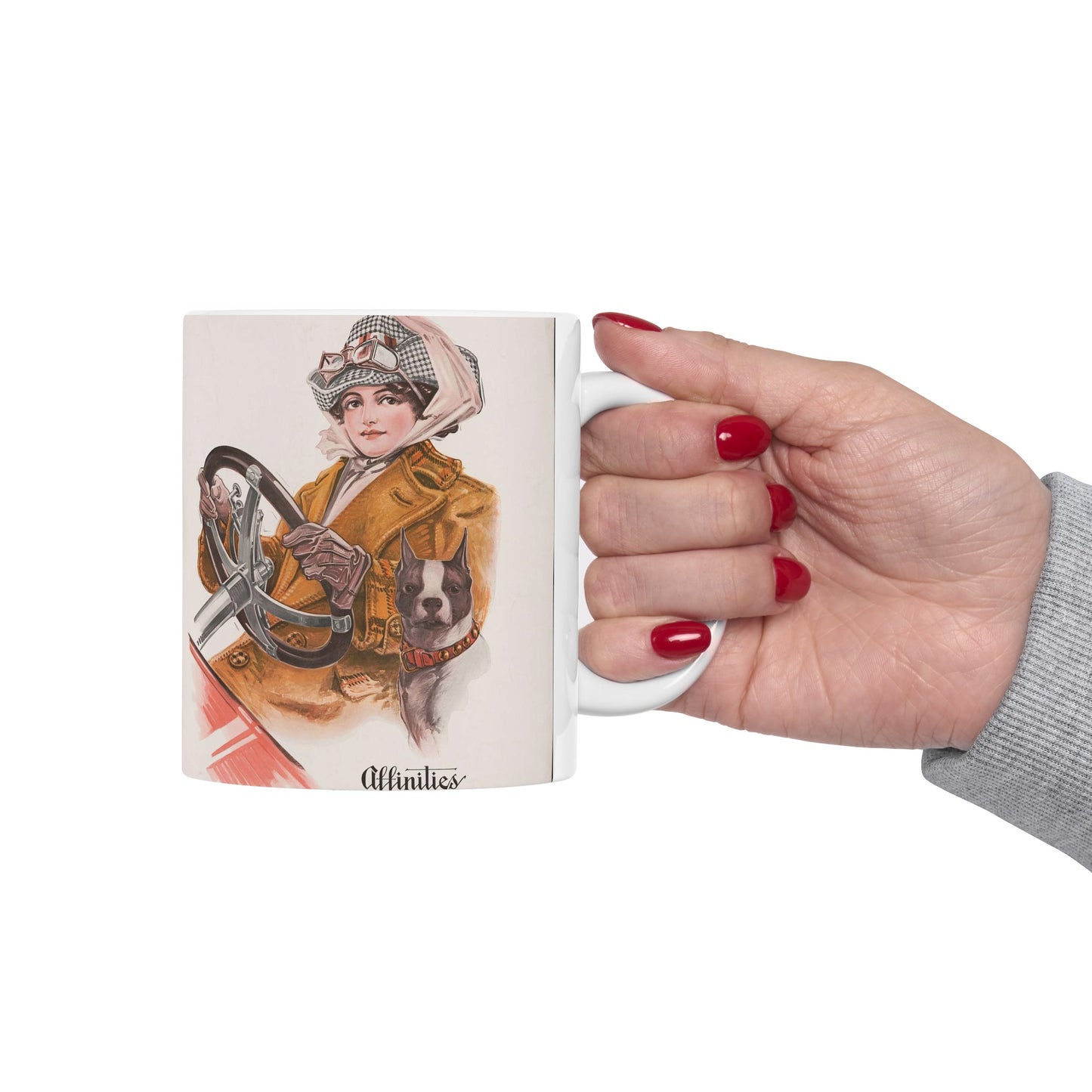 Affinities - Print, Library of Congress collection Beautiful Novelty Ceramic Coffee Mug 11oz