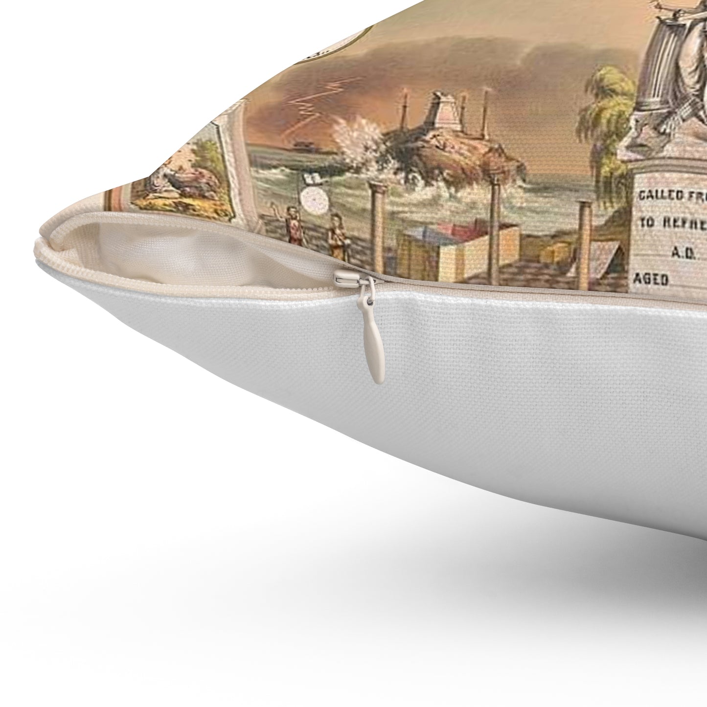 Masonic register and symbolical history of F. and A.M Decorative Accent Square Pillow